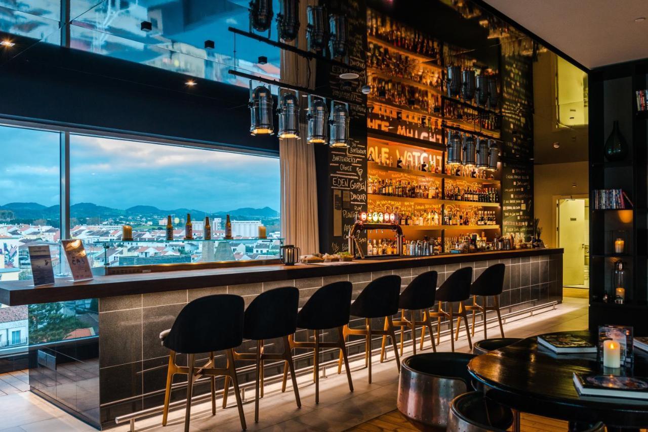 Octant Ponta Delgada Otel Dış mekan fotoğraf Skyline Bar